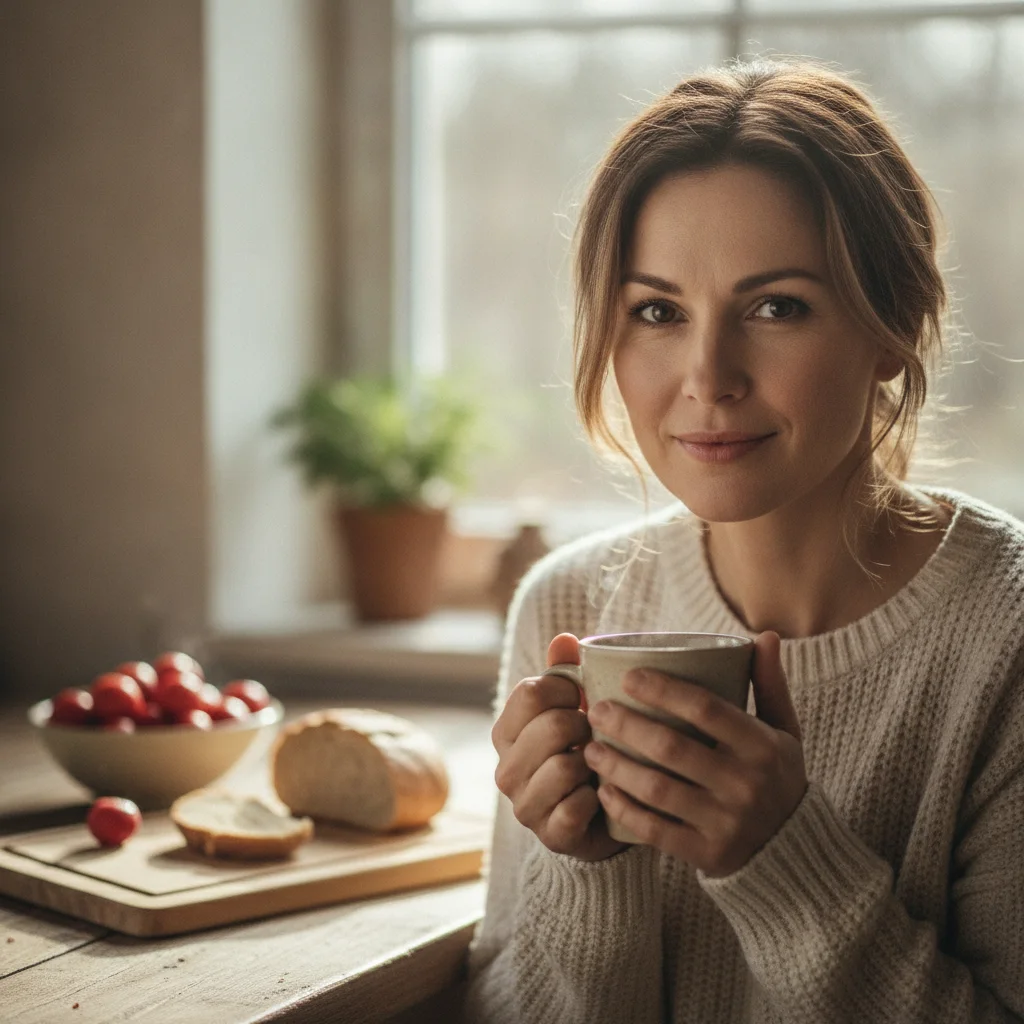 Kobieta 35+ z pełnią energii w codziennym życiu